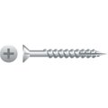 Strong-Point Wood Screw, #8, 1-1/4 in, Zinc Plated Flat Head Phillips Drive X820NZ